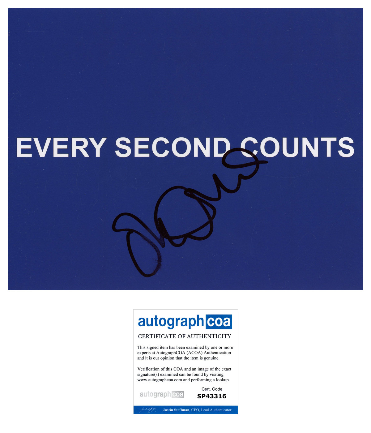 Olivia Colman Signed THE BEAR EVERY SECOND COUNTS 8×10 Photo EXACT Proof ACOA