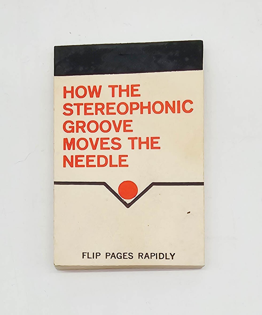 Columbia Records Flipbook “How the Stereophonic Groove Moves the Needle” (1958)