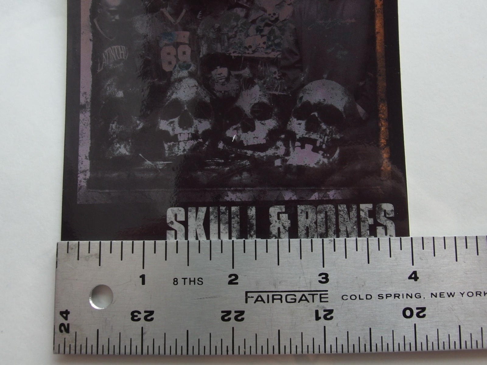 Cypress Hill Skull & Bones Sticker – 4×5″ 2004 C&D Visionary – Vintage Rap Decal