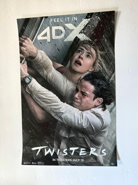 Anthony Ramos Autographed Twisters 11×17 Photo 2