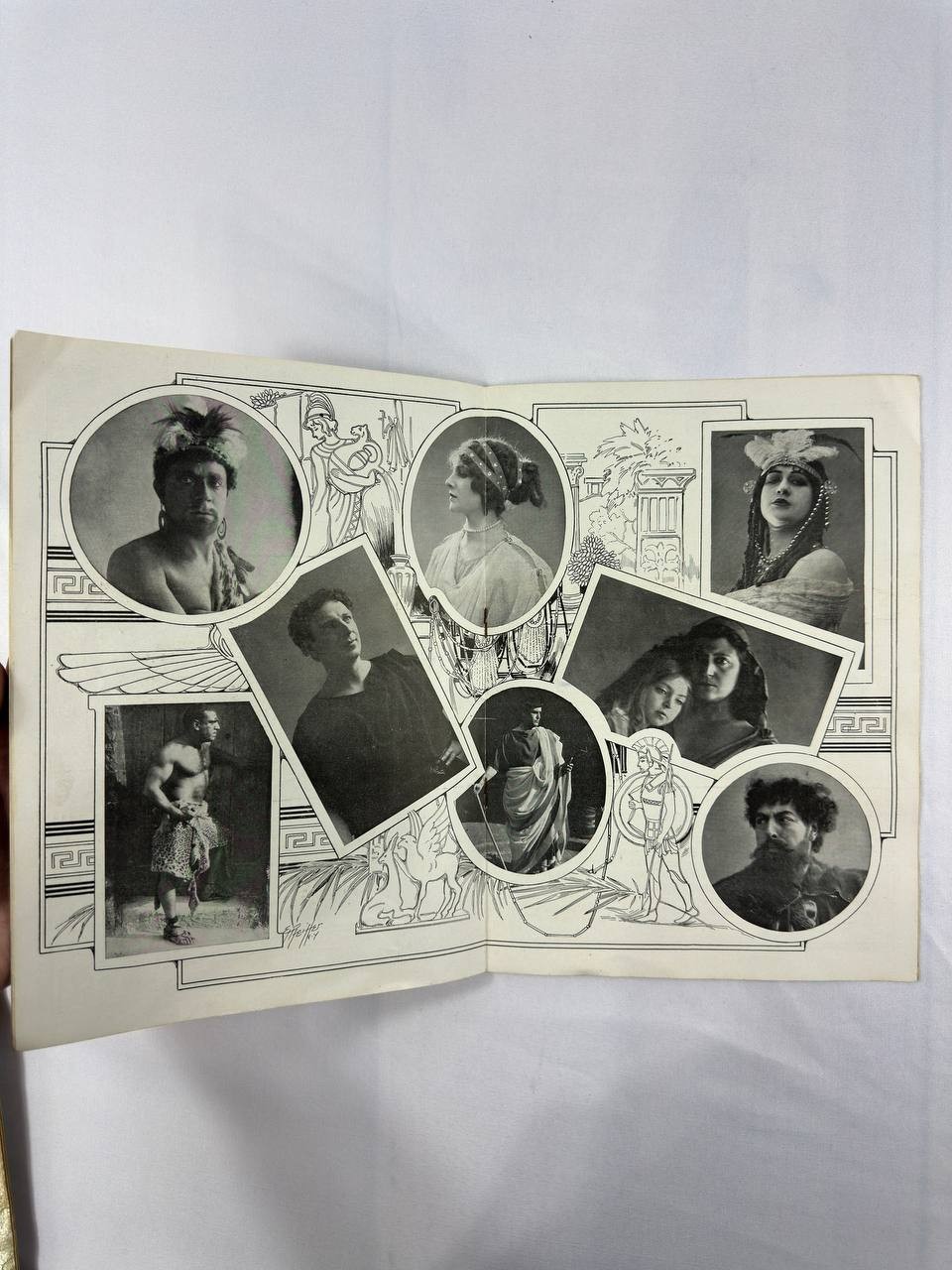 Original 1914 CABIRIA Silent Film Souvenir Program Book Gabriele D’Annunzio