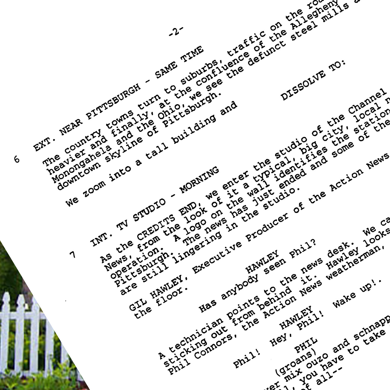 Groundhog Day Script Cast Signed Autograph Reprints & 8x10in Signed Reprint Pic