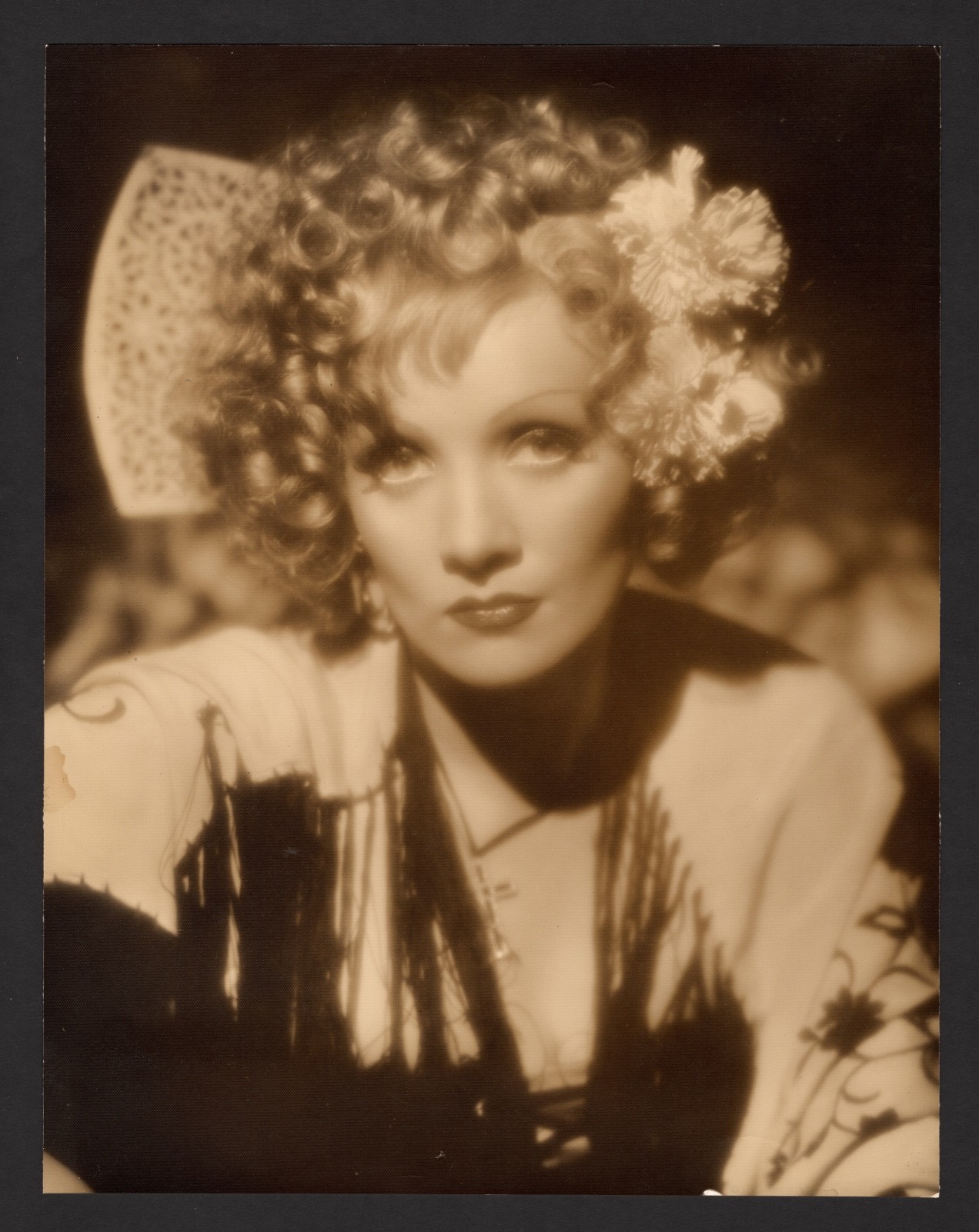 MAGICAL TEMPTRESS 10X13 C1928 MARLENE DIETRICH EUGENE ROBERT RICHEE SEPIA PHOTO