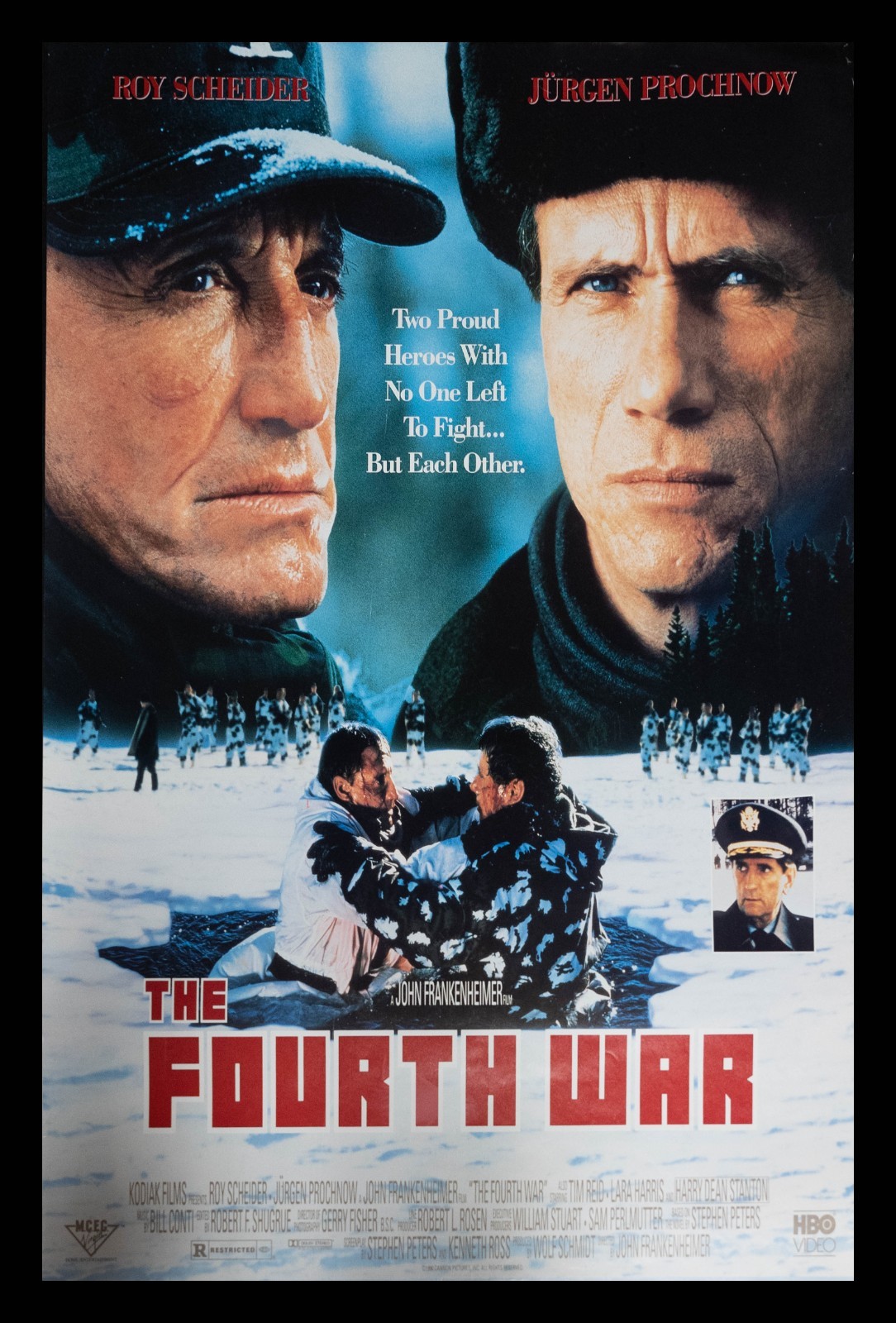 The Fourth War (1990) Video Release Poster