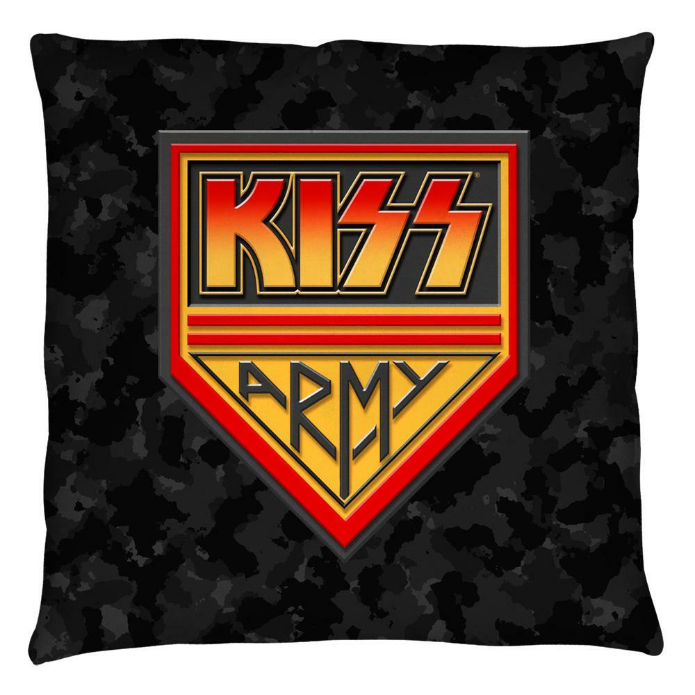 KISS ARMY THROW PILLOW 14×14 OFFICIAL 2016 – BEAUTIFUL COLORS!