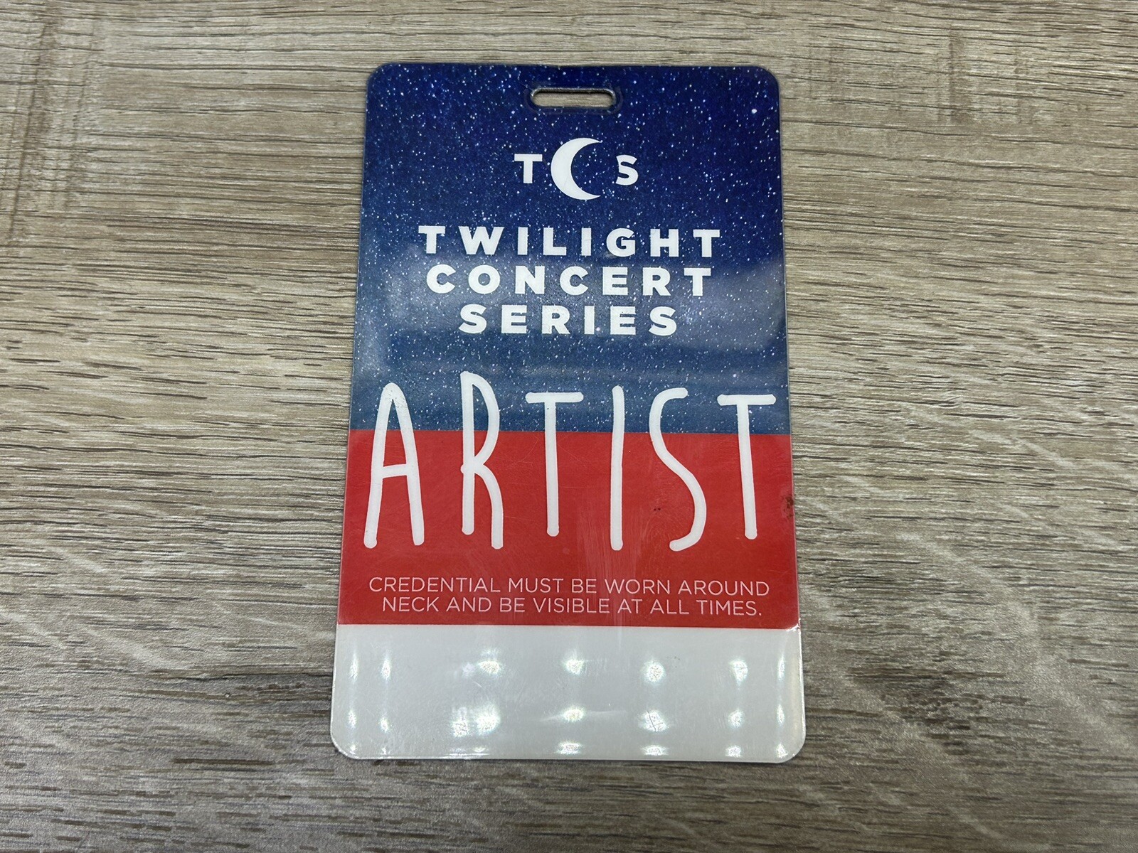Twilight Concert Series Tour Concert Artist All Access Backstage Pass Kid Cudi