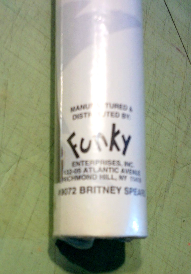 Britney Spears 2002 Funky Enterprises #9072 Original Sealed Y2K Wall Poster