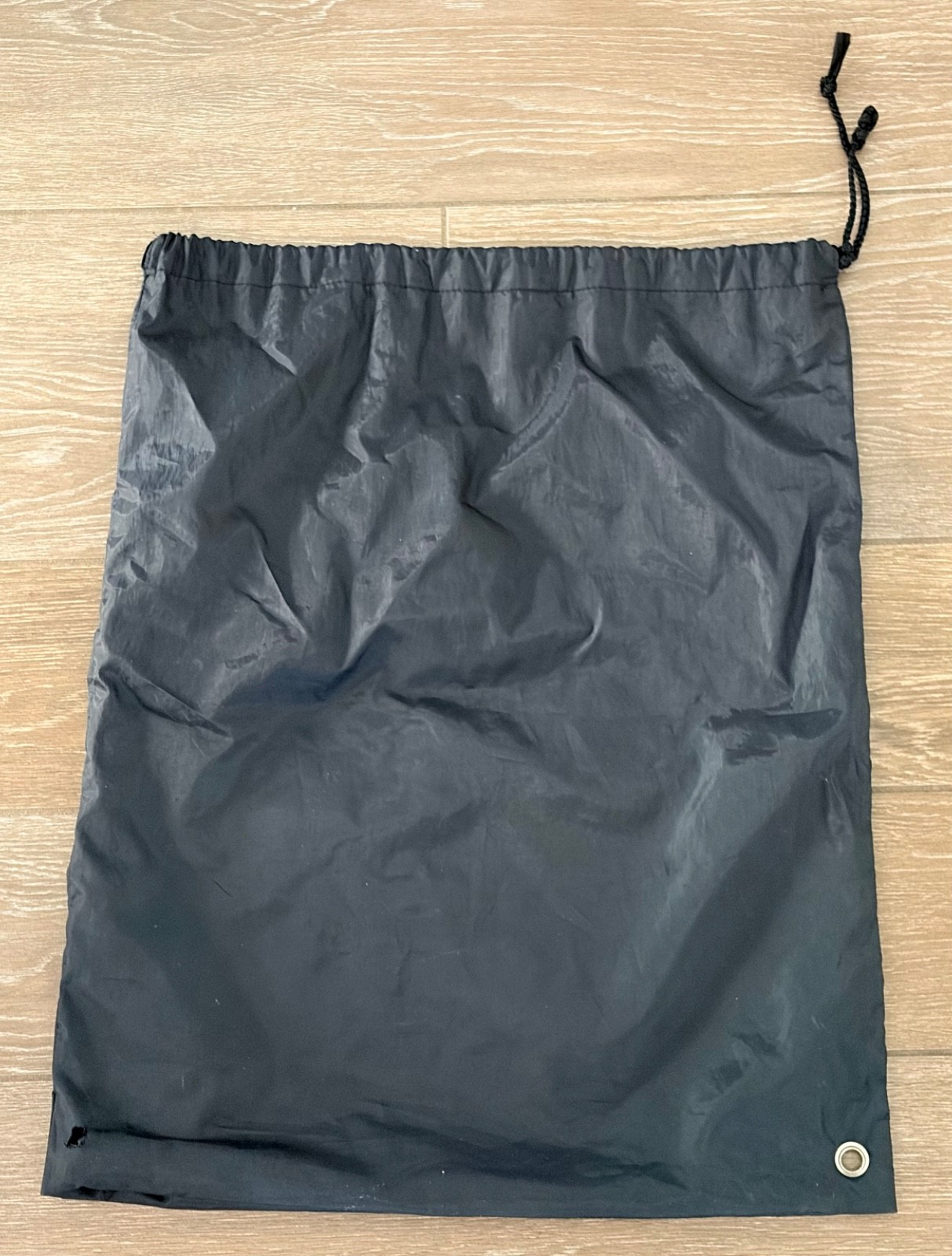 ESPN Digital Games Promo Drawstring Bag Cinch Sack Backpack Black Nylon Gym Swag