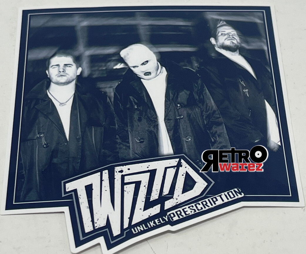 Twiztid Unlikely Prescription 3.5” Sticker vans warp underground rap Juggalo .