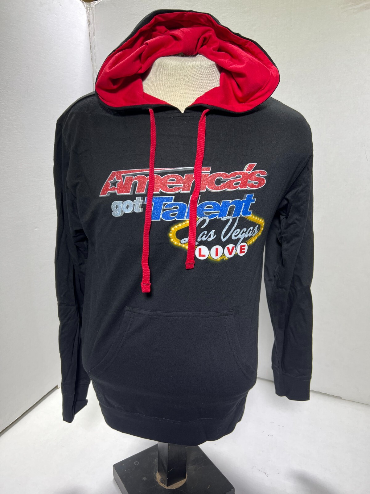 America’s Got Talent LIVE VEGAS 2021 Red Hoodie OFFICIAL MERCHANDISE NEW!!