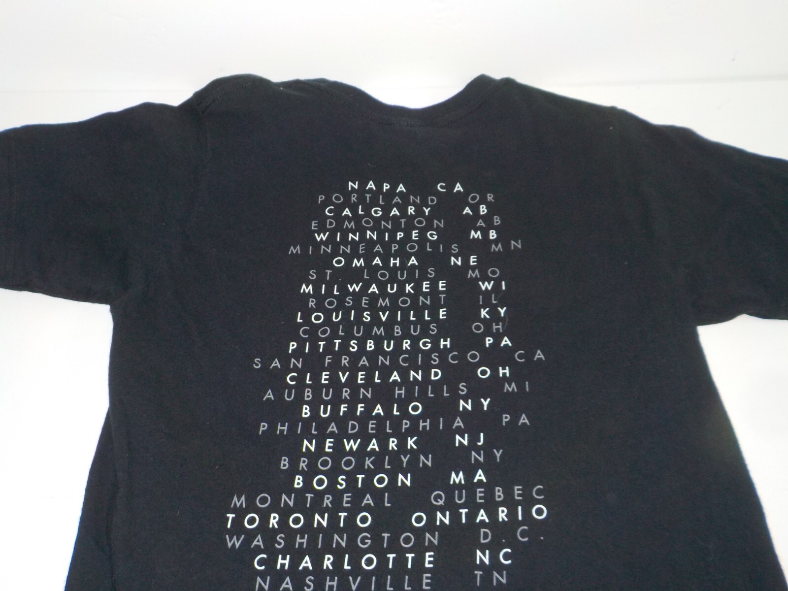 Imagine Dragons Birds & Hands Band Tour Tee T Shirt Black Small Bay Island