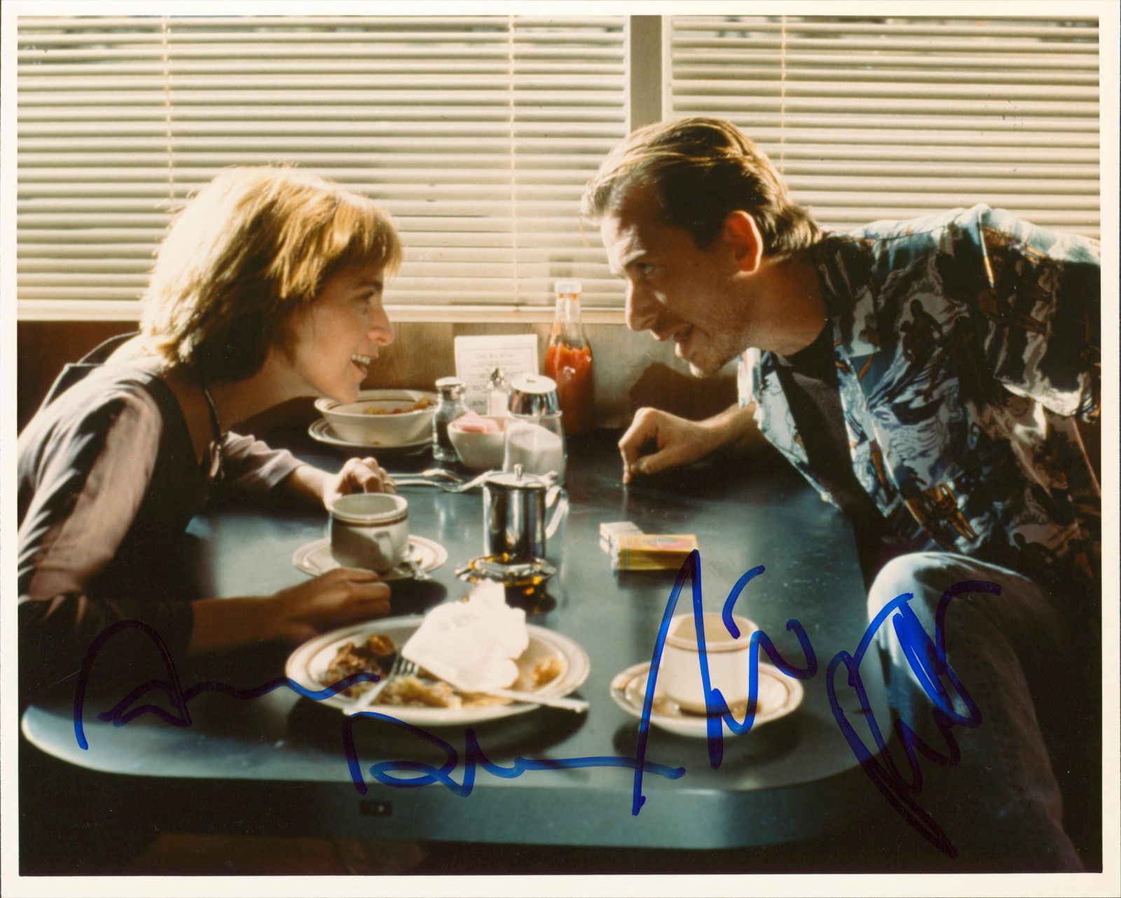 Tim Roth & Amanda Plummer Pulp Fiction Authentic Signed 8×10 Photo JSA #AN43908