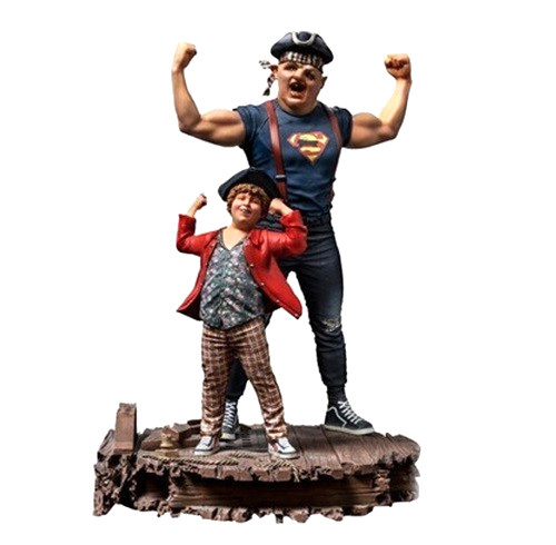 The Goonies (Dir – S. Spielberg), Sloth and Chunk Statue 1:10, Iron Studios 9.2″