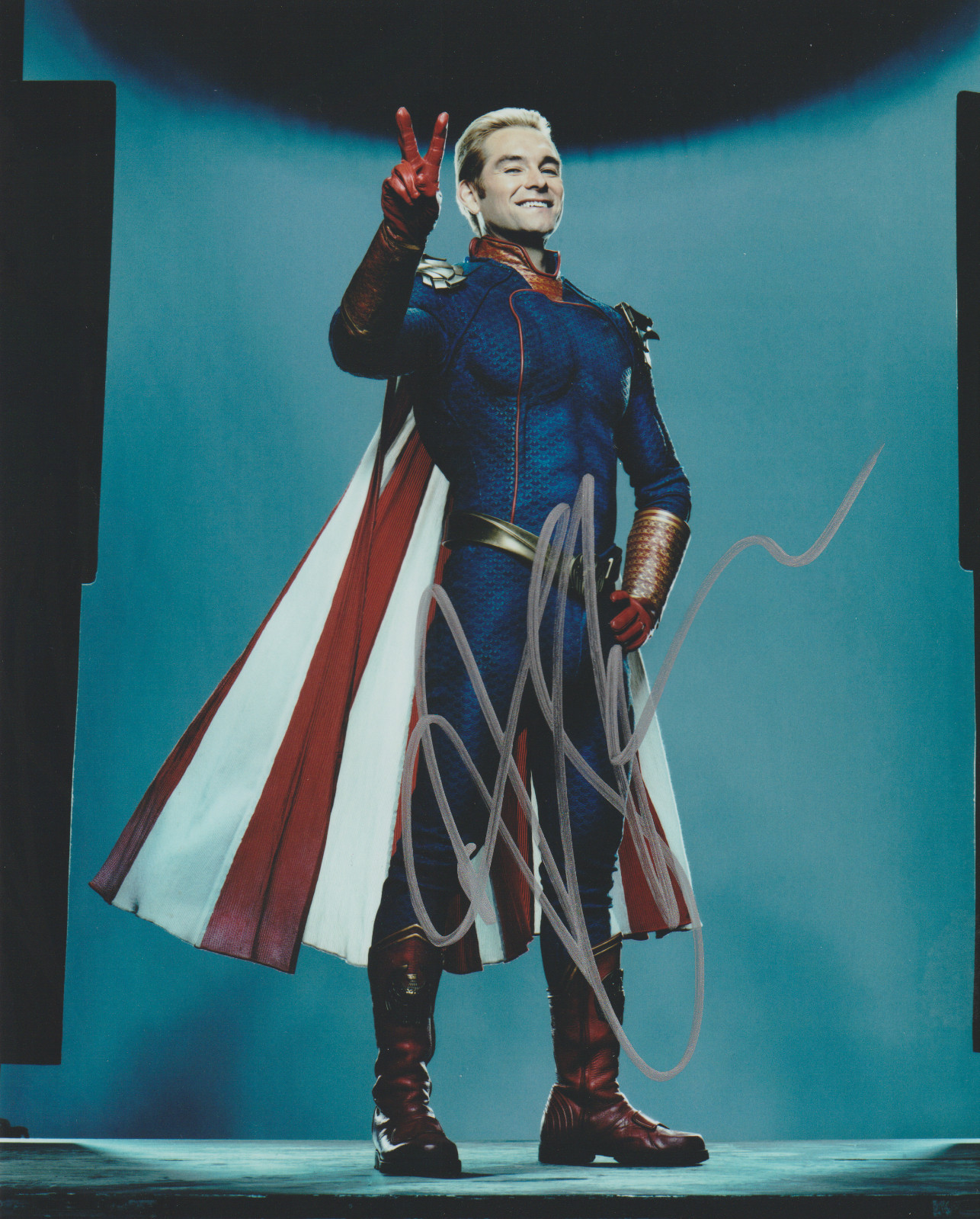 ANTONY STARR THE BOYS SIGNED 8X10 COLOR PHOTO AUTOGRAPH HOMELANDER AMAZON TV