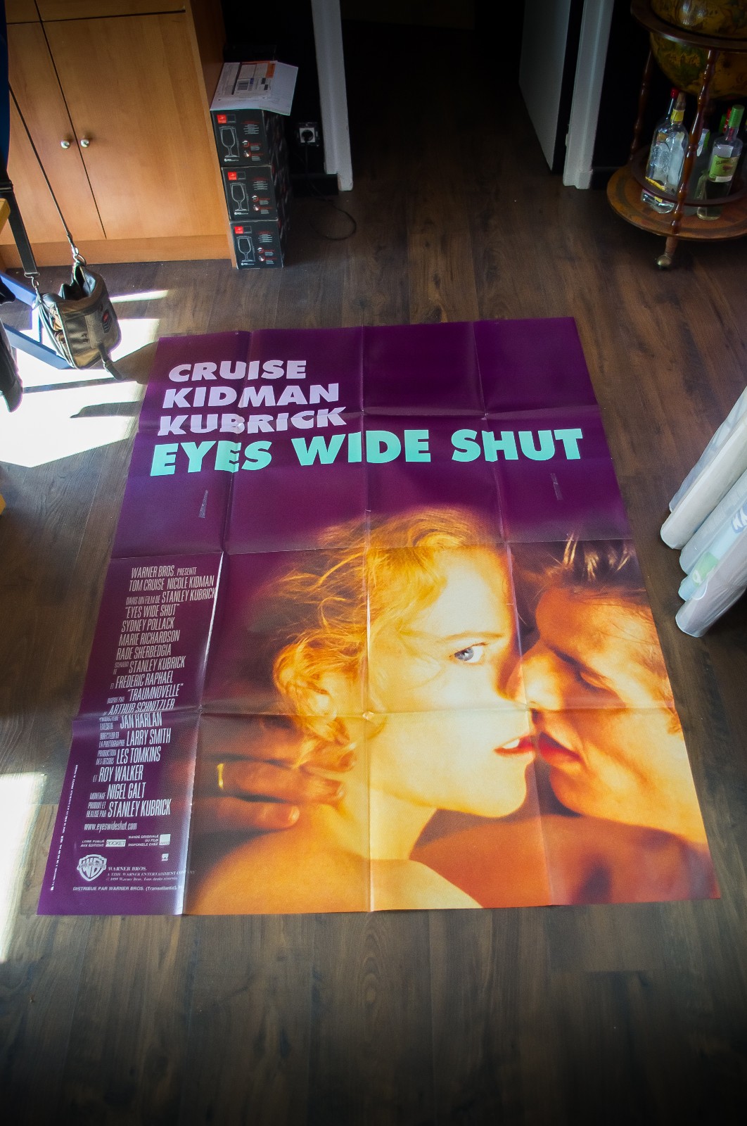 EYES WIDE SHUT Stanley Kubrick French Grande Vintage Movie Poster Original 1999