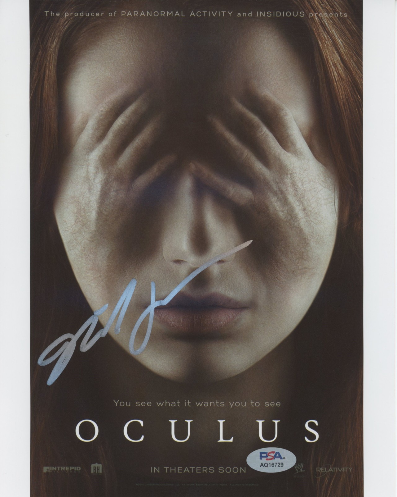 Mike Flanagan Oculus Authentic Signed 8×10 Photo Autographed PSA/DNA #AQ16729