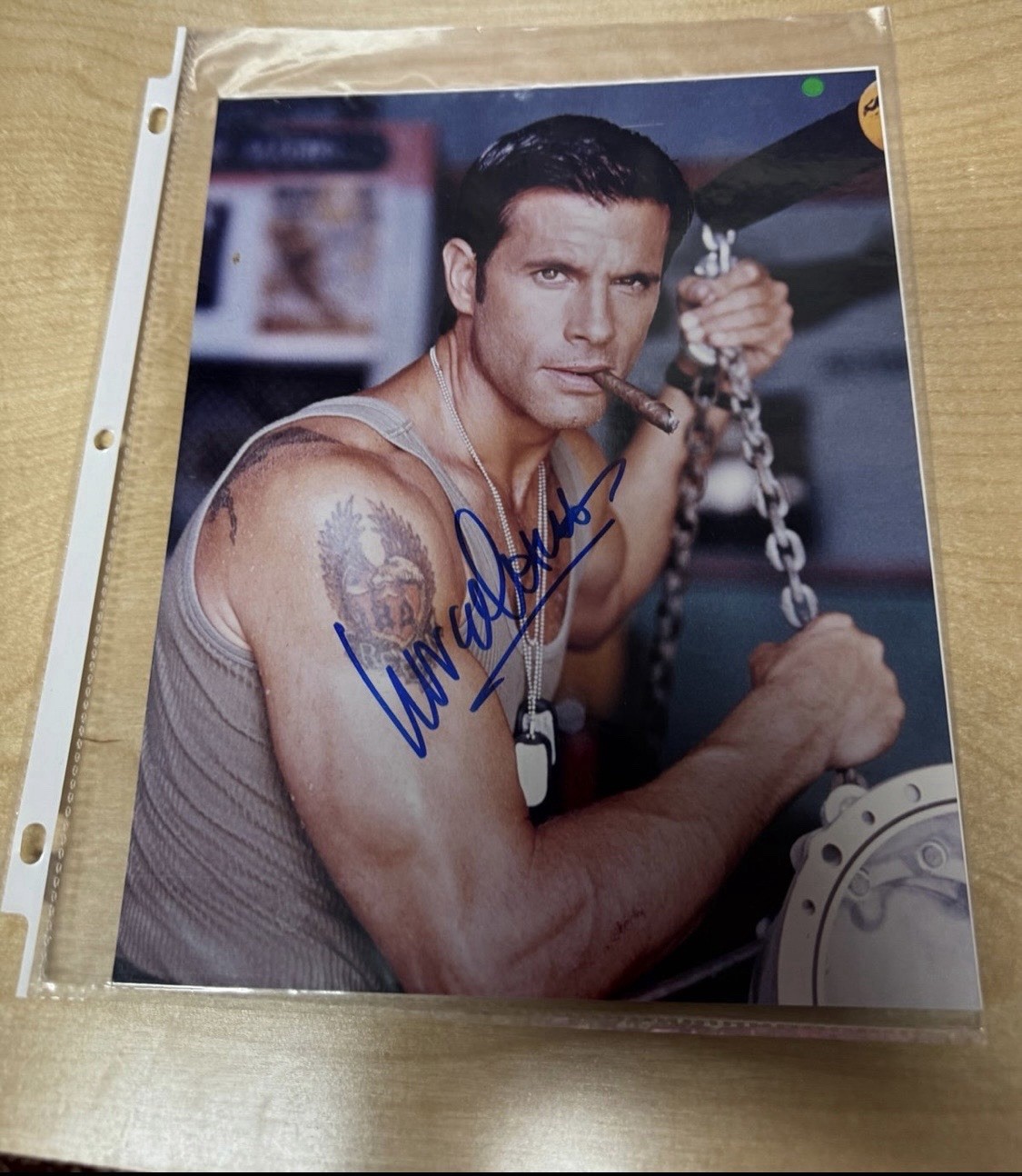 Lorenzo Lamas Signed 8×10 Photo Renegade