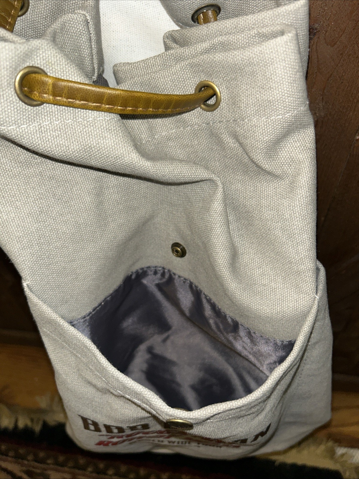 Bob Dylan Rough & Rowdy Ways Tour Merch ~ UNUSED Backpack/Shoulder Bag ~ 2022