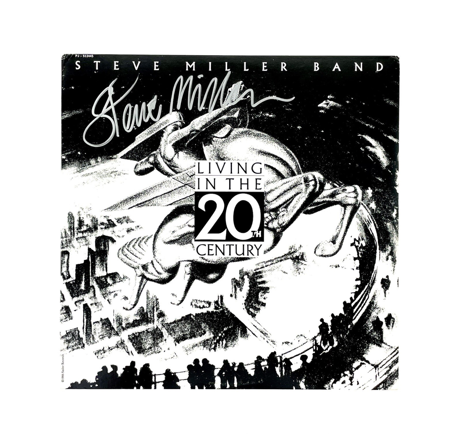 Steve Miller Autographed Signed Vinyl Record BAS Living In The 20th Century Rare
