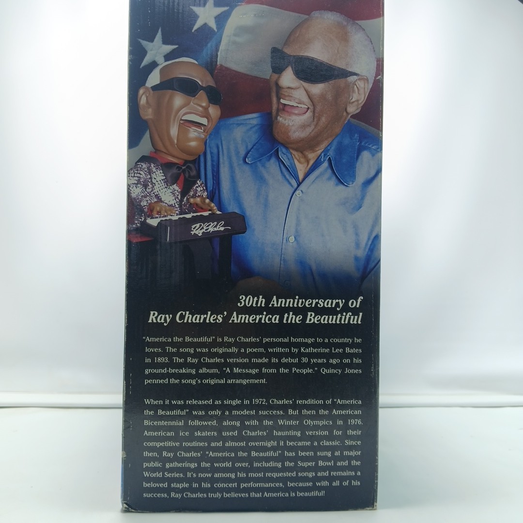 RAY CHARLES Singin’ & Swayin’ SINGING MOTION Animatronic Doll Figure WORKS VIDEO
