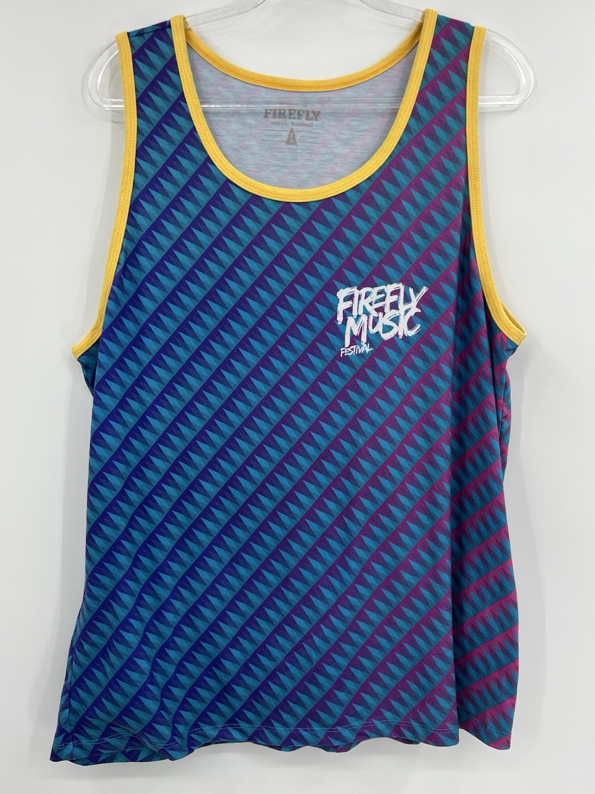 Firefly Music Festival Official Tank Top Sleeveless Tee Men’s Size XL