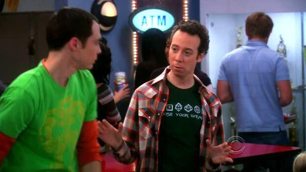 THE BIG BANG THEORY Screen Used STUART BLOOM’S T-SHIRT S11 Ep21 Production PROP