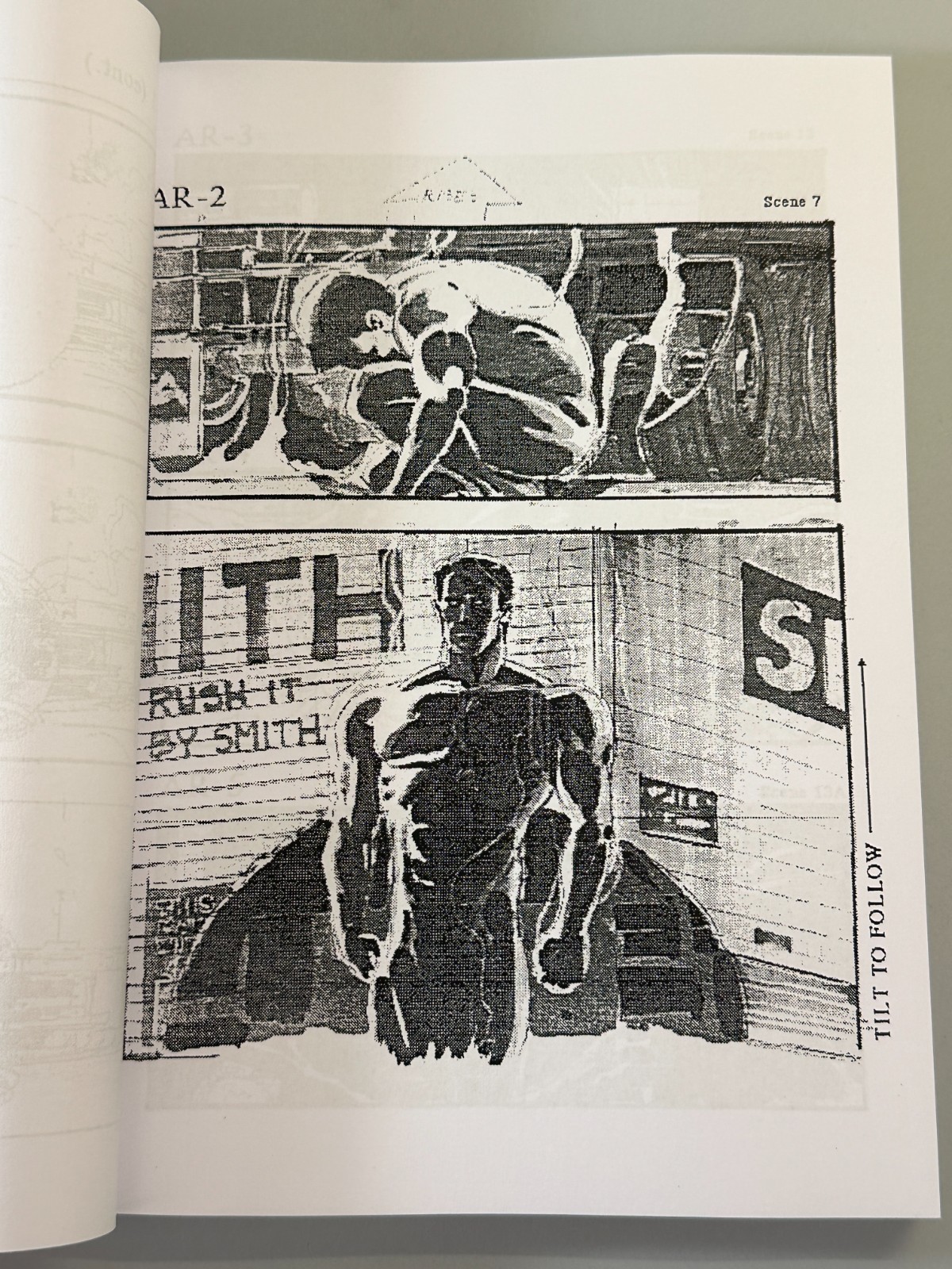 Terminator 2: Judgment Day Storyboards Volume One 1991 Arnold Schwarzenegger T2