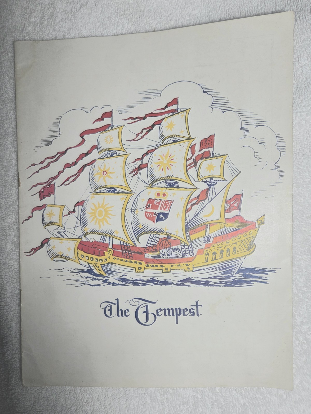 Vera Zorina “THE TEMPEST” Canada Lee / Arnold Moss 1945 Souvenir Program