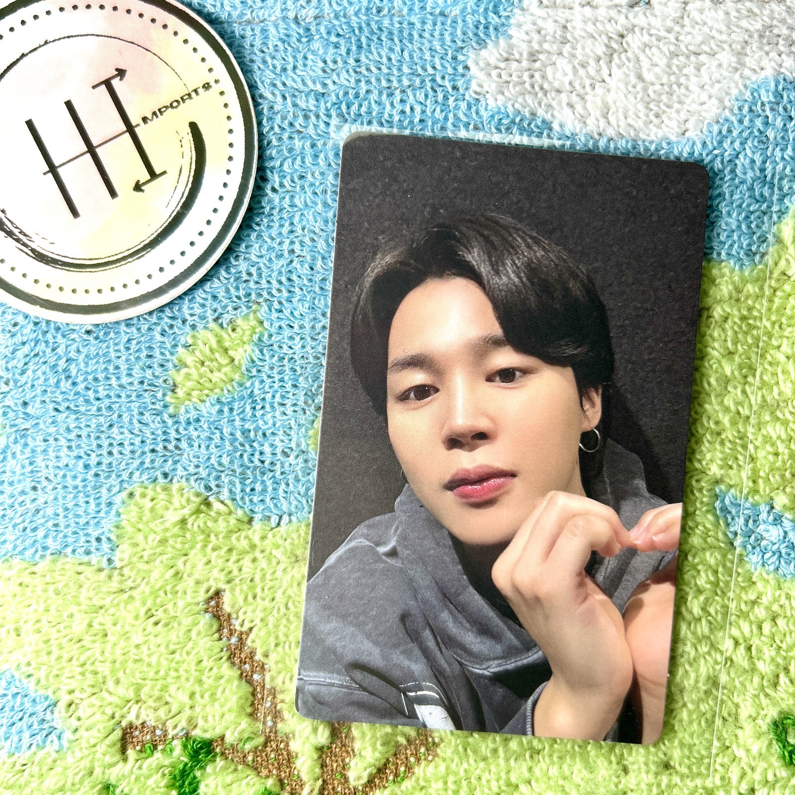 BTS Jimin Face Official Photocard Weverse POB Exclusive Kpop Korea