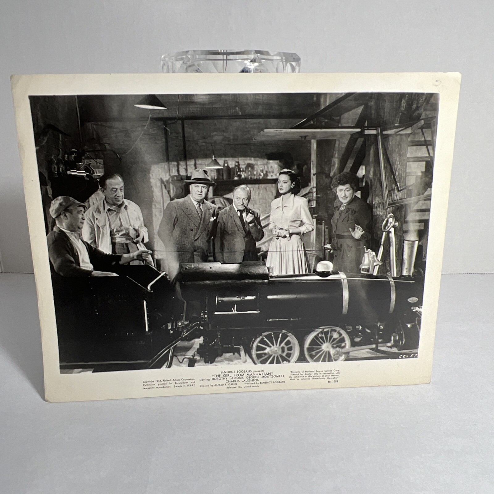 1948 THE GIRL FROM MANHATTAN: Dorothy Lamour Film Promo Movie Photo NSS 48/1389