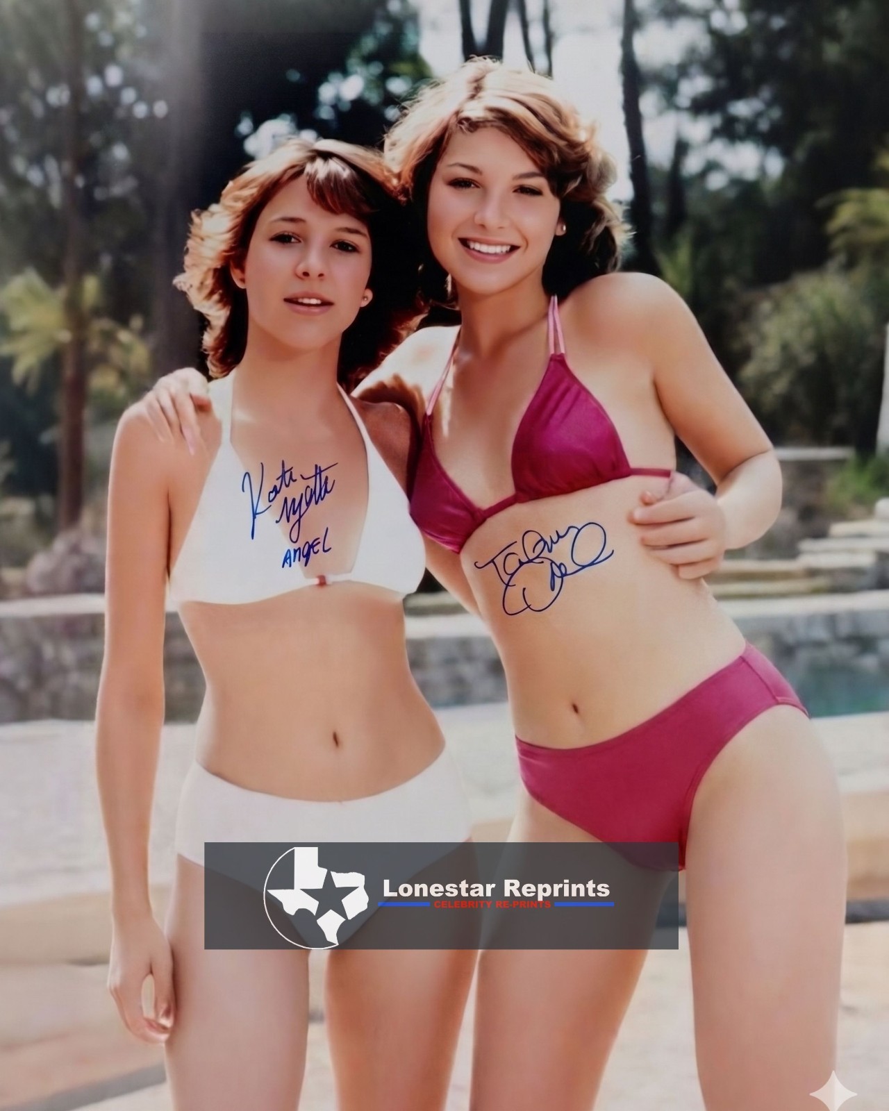 Kristy McNichol & Tatum O’Neal Signed 8×10 Reprint
