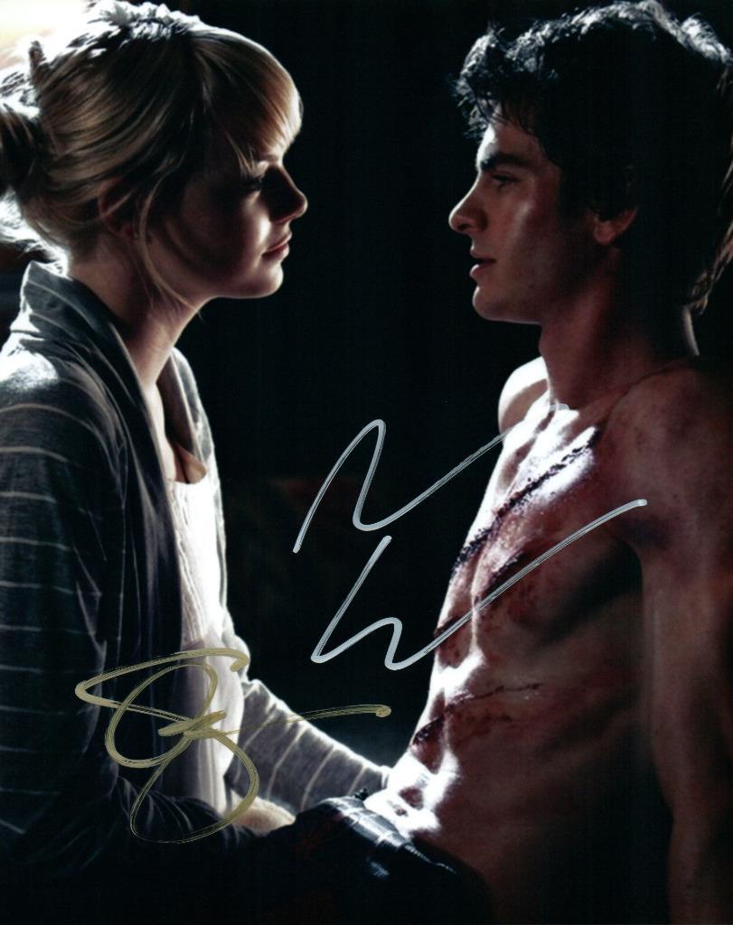 Andrew Garfield Stone signed 8×10 photo pic autographed good looking plus COA