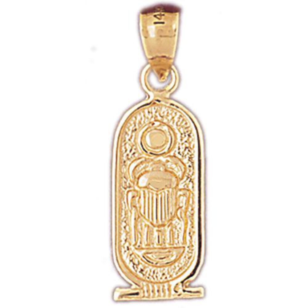 Indian Casino Sign Charm Pendant 14k Gold (1.7 Grams)