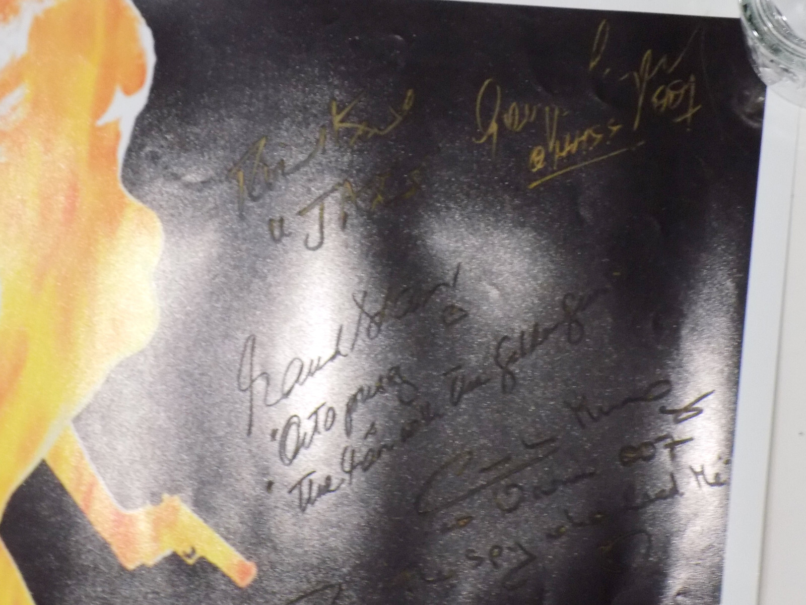 JSA 💎 JAMES BOND Multi Signed BRUCE GLOVER +17 Actors & Actresses 24×32 Poster