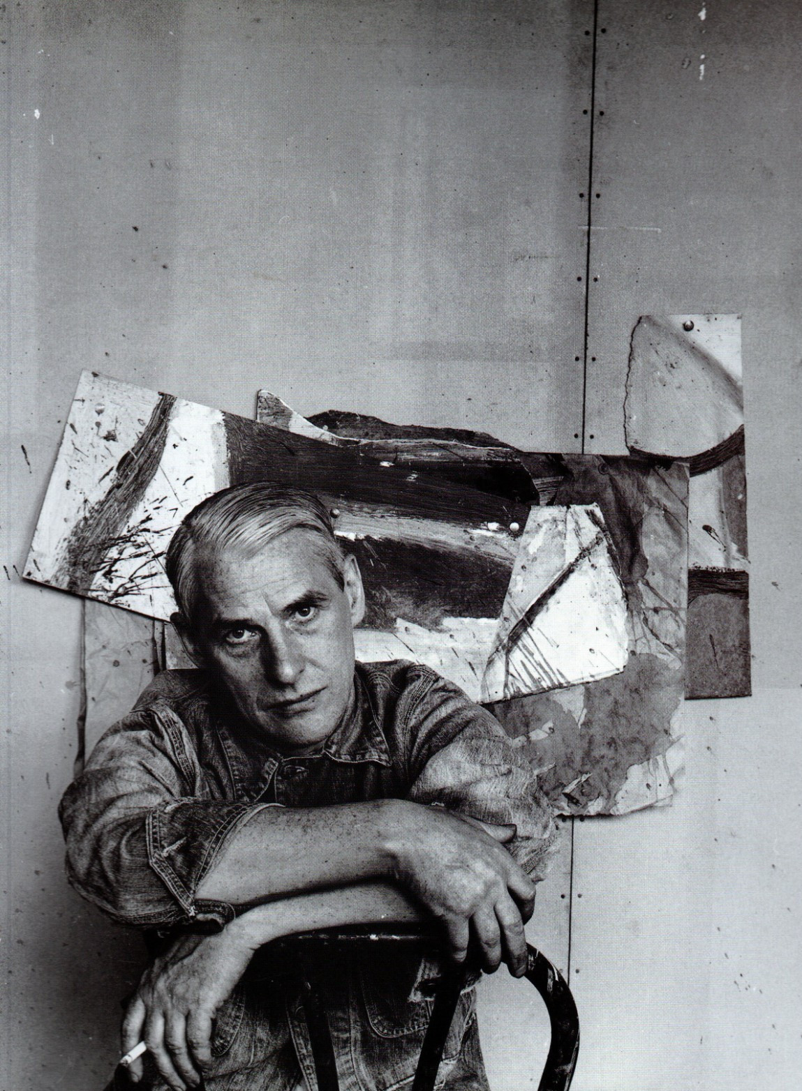 William de Kooning Pinup Page Photo Print Abstract Artist Painter 1904-1997