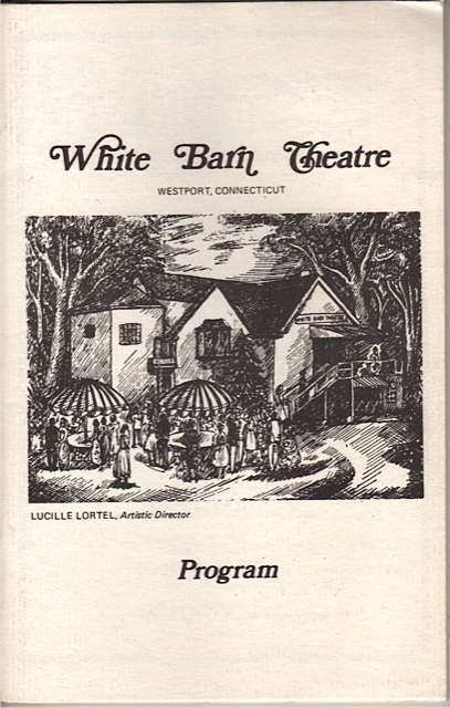 June Havoc Playbill1983 “Unexpected Evening With June Havoc” White Barn Theatre