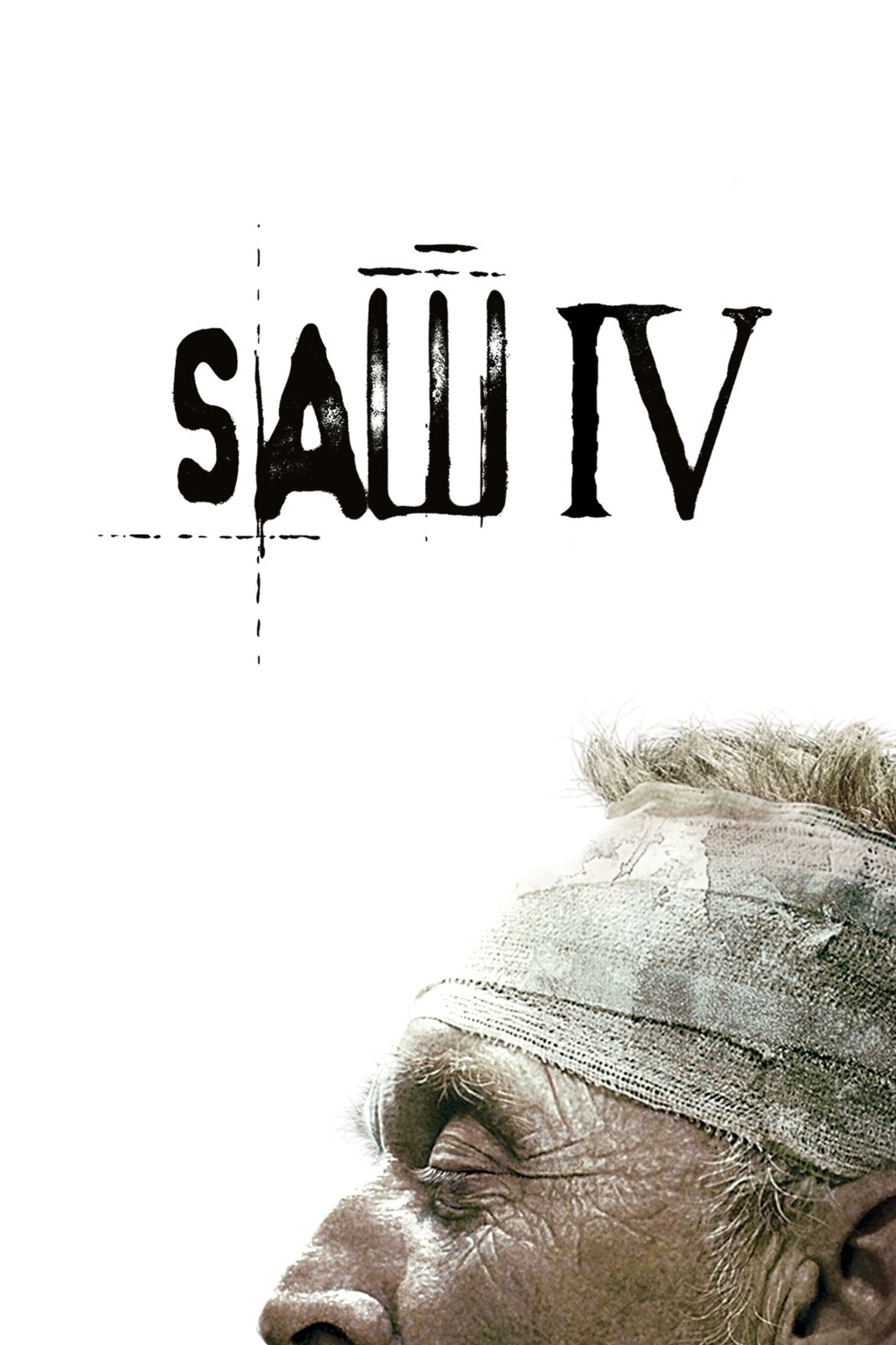 2007 Saw IV Movie Poster 11X17 Horror Jigsaw Tobin Bell Donnie Wahlberg 🩸🍿