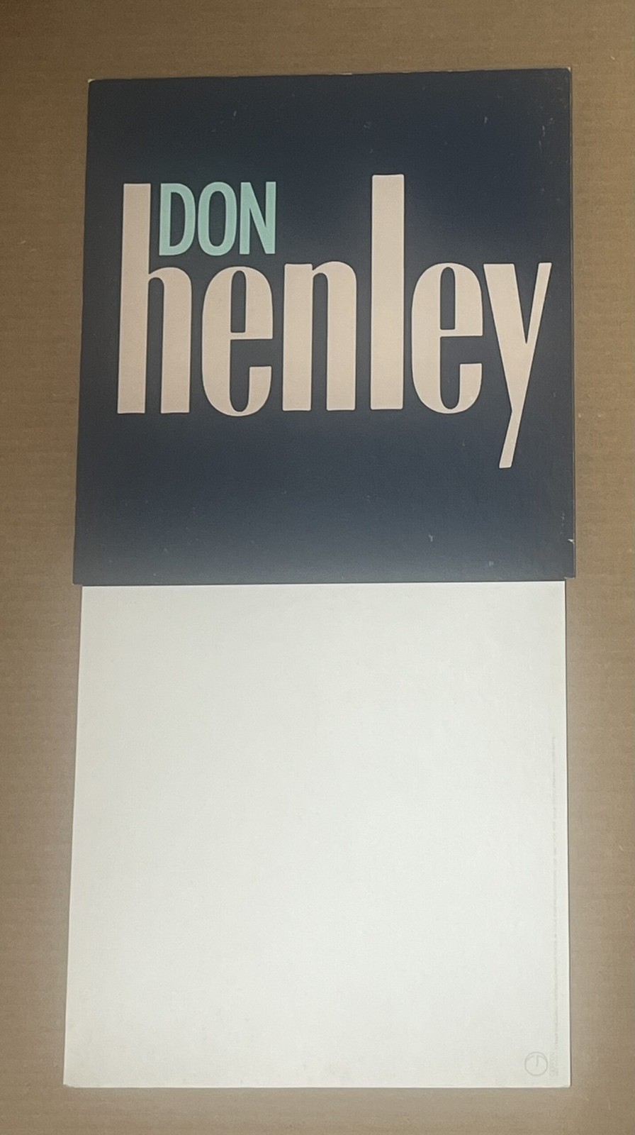 Don Henley Cardboard Display