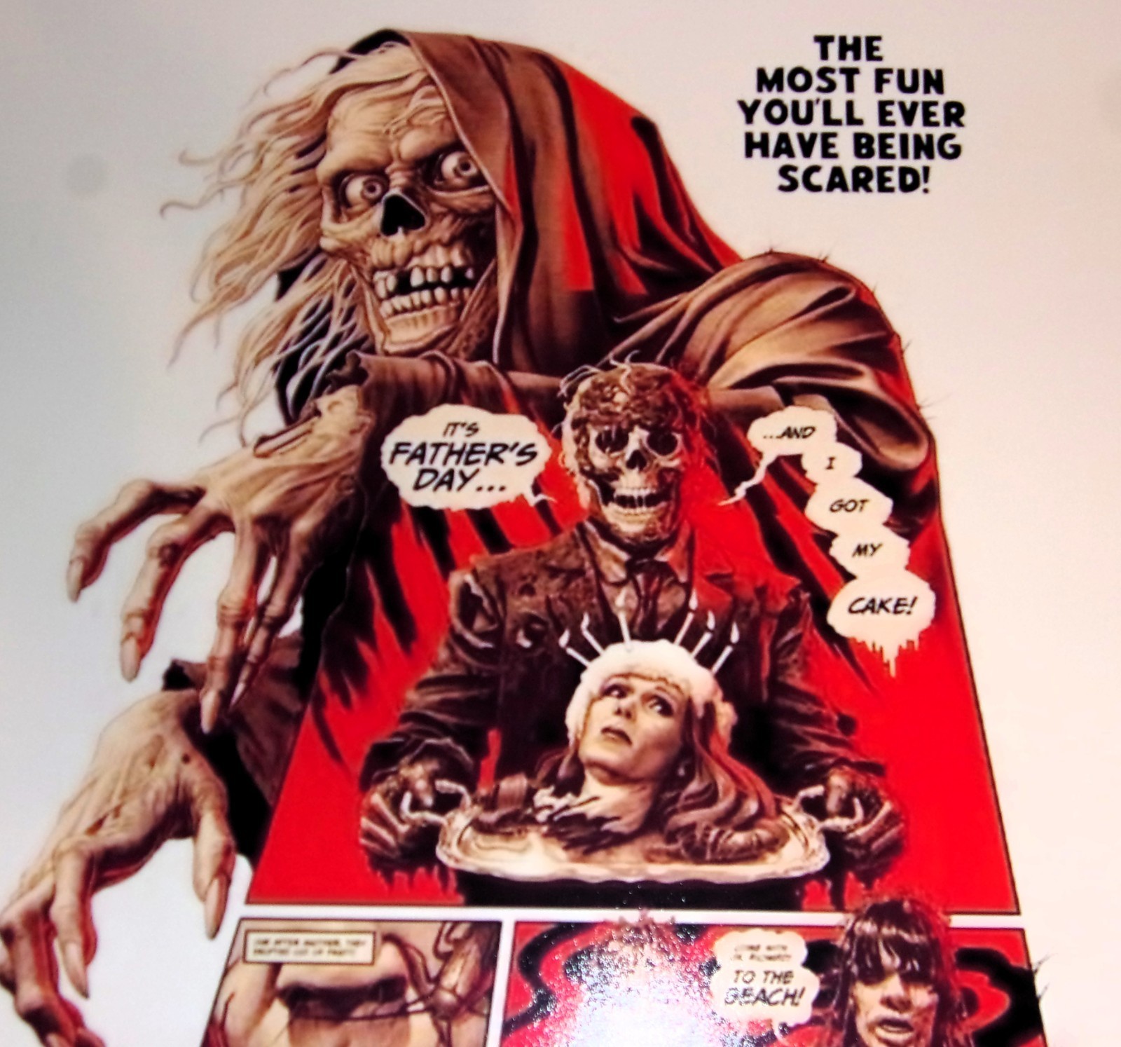 Creepshow 1982 Stephen King / George A Romero Alternate Creep Poster 19″x13″