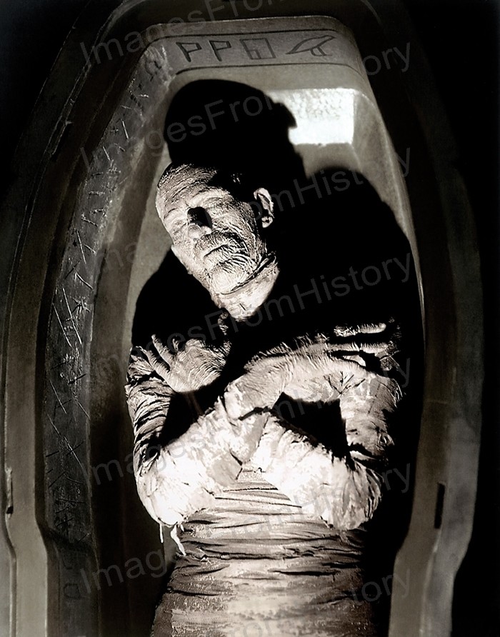 8×10 Print Boris Karloff as Imhotep in The Mummy 1932 #BKTM