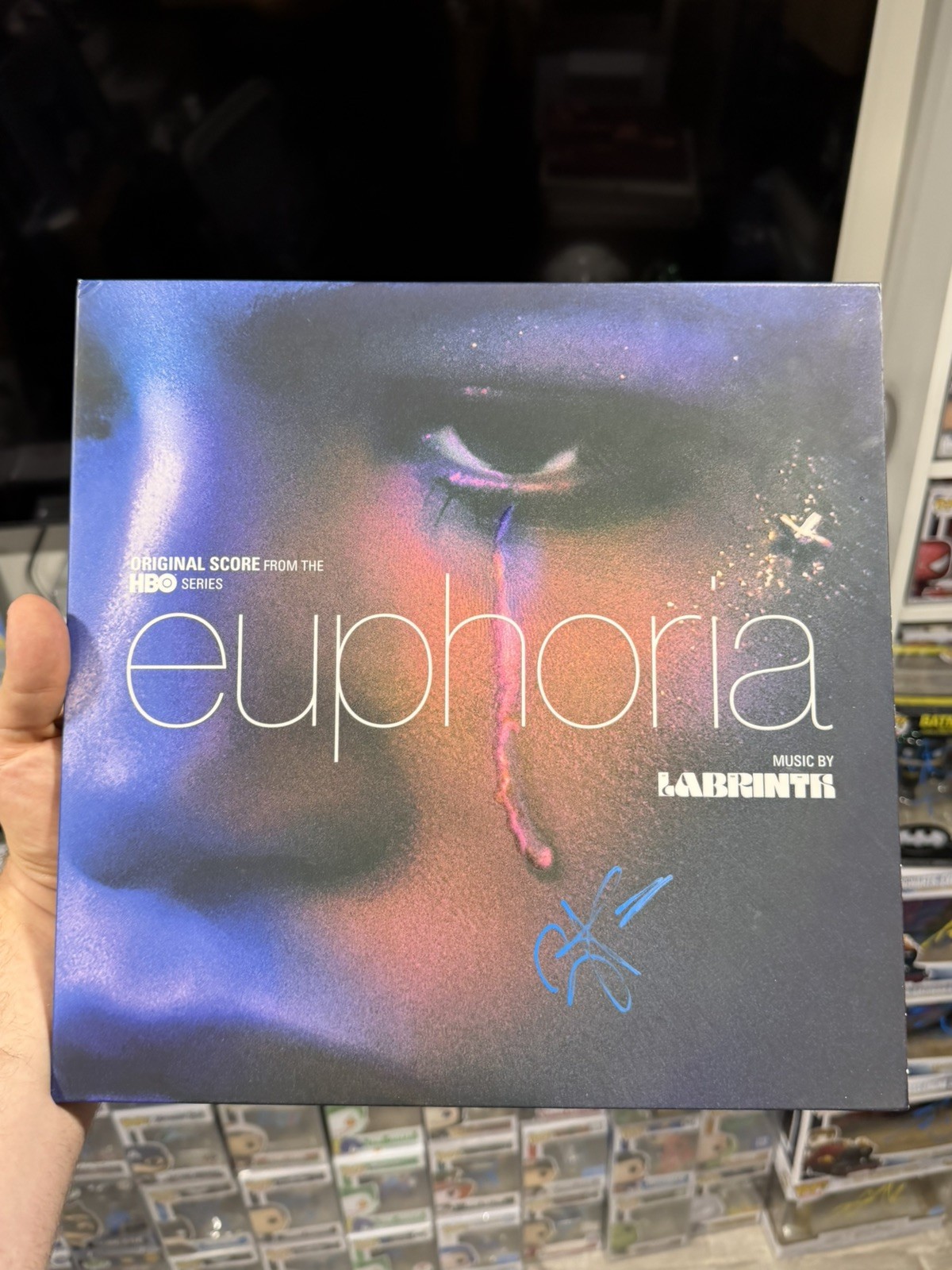 Zendaya Signed Autographed Vinyl LP “Euphoria” JSA Authentic
