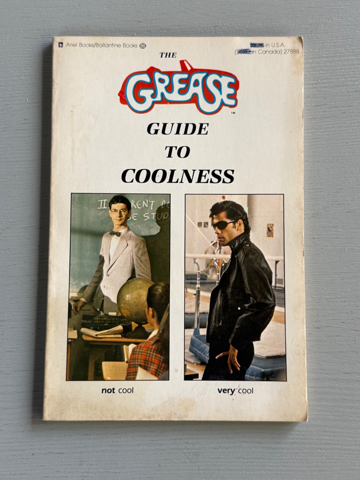 VTG The Grease Guide To Coolness 1978 Book Joe Kelly Paramount Movie Travolta