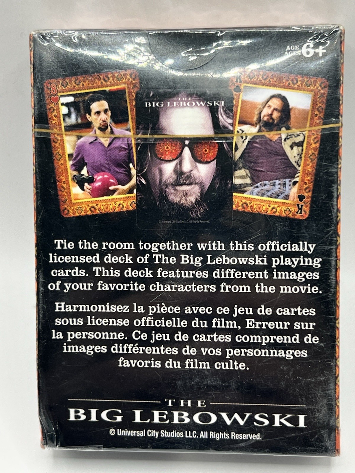 The Big Lebowski Playing Cards Deck by AQUARIUS – New & Sealed