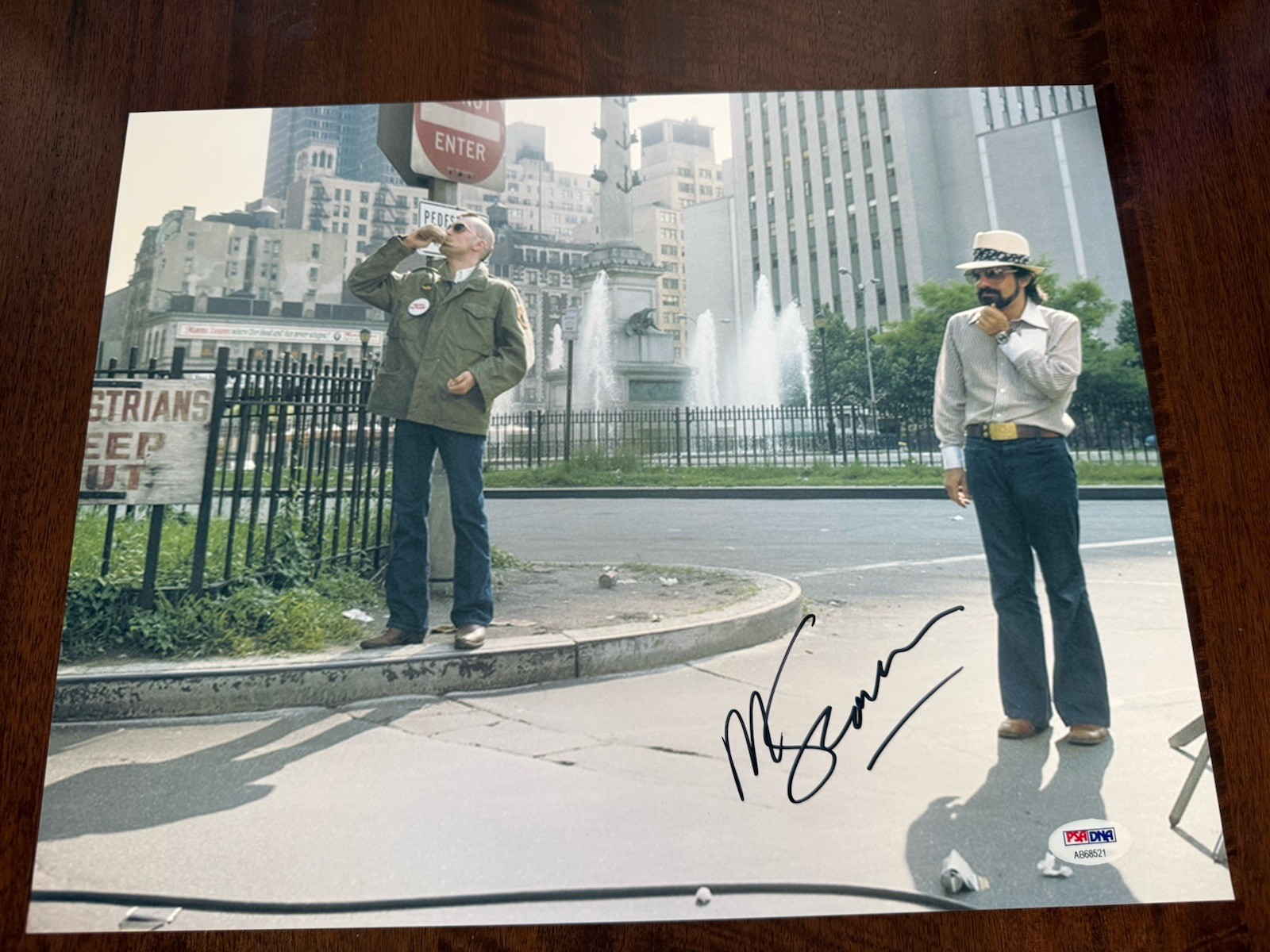 Martin Scorsese Hand Signed In Person”Taxi Driver” 11×14 Autographed PSA COA