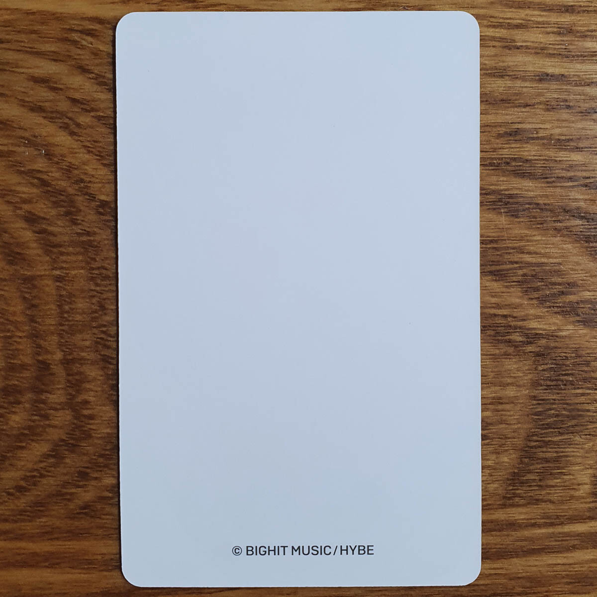 Suga Official Photocard Samsung Galaxy S21 Photocard 1 pc only Genuine