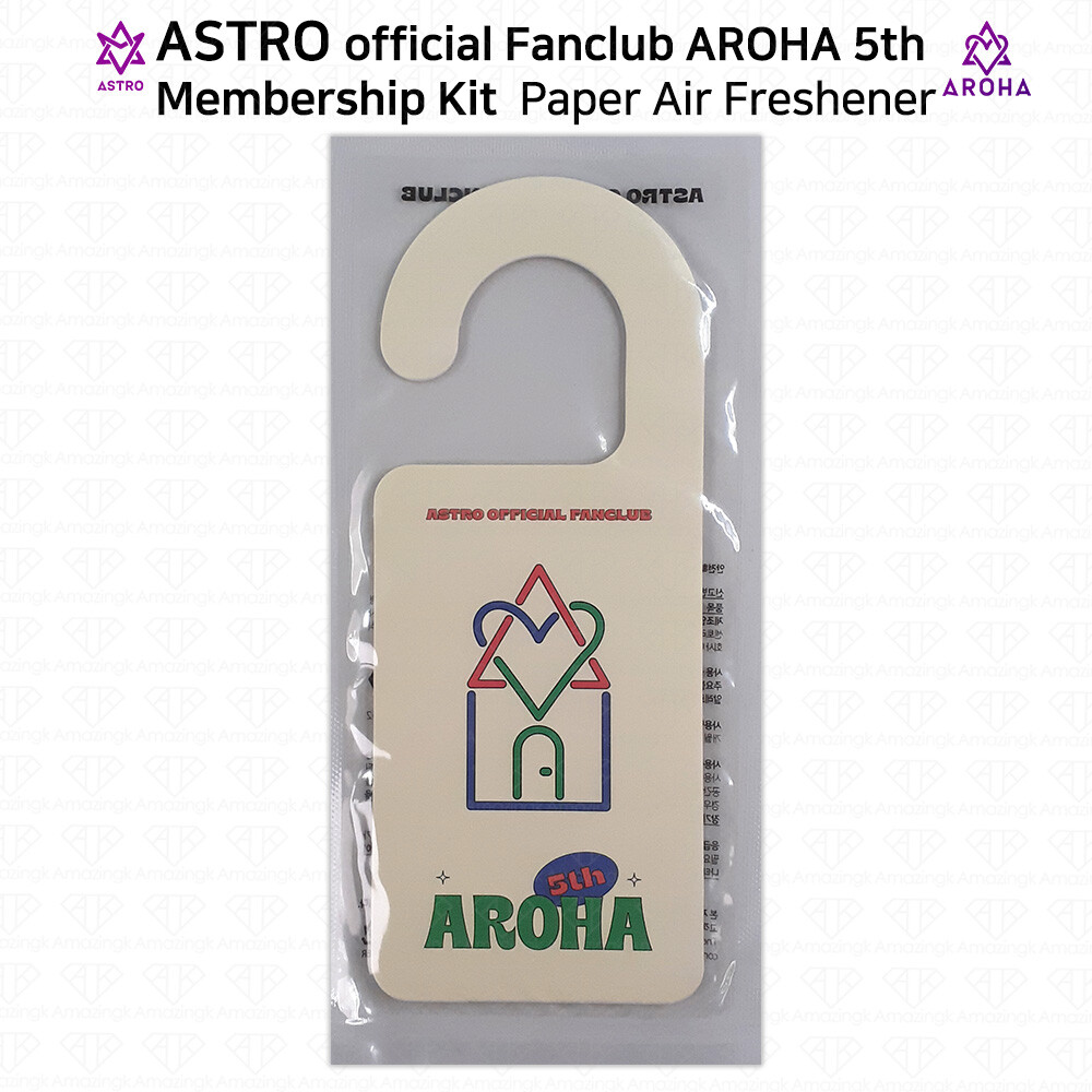 ASTRO 5th Official Fanclub AROHA Membership Kit Poster Tumbler Coaster Photobook