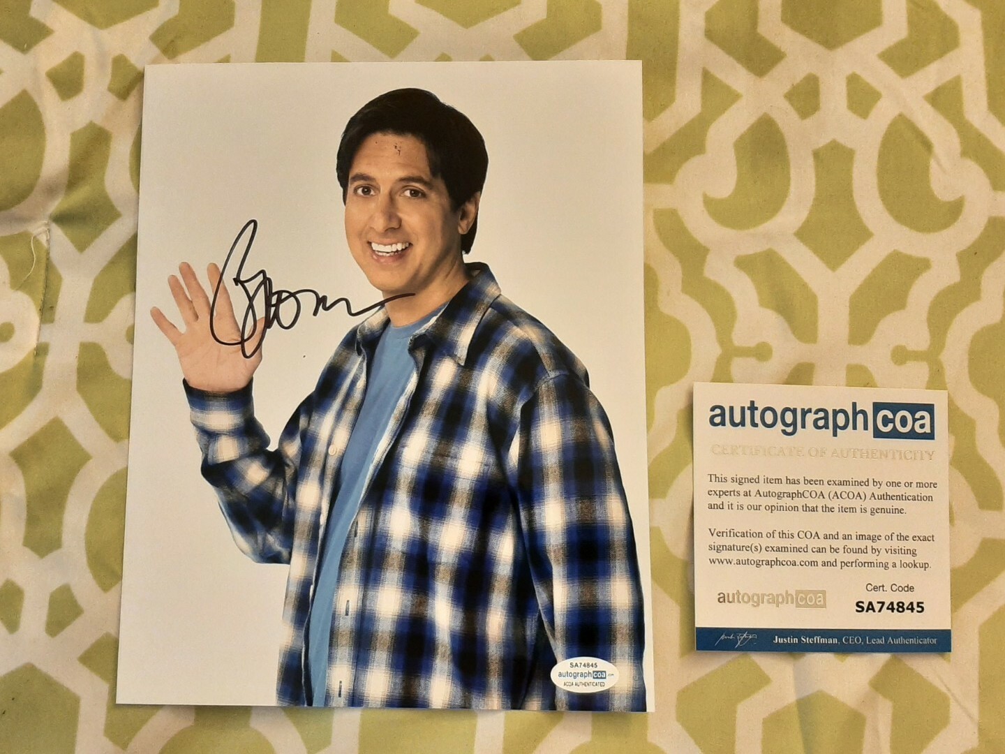 Ray Romano signed autographed 8×10 photo ACOA COA SA74845 Everyone Loves Raymond
