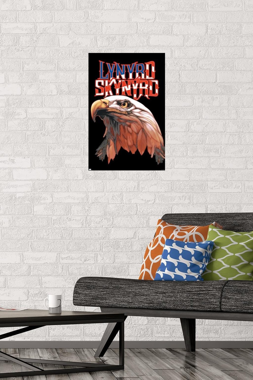 Lynyrd Skynyrd – Americana Wall Poster, 22.4L” x 14.7W”, Premium Unframed Ver…