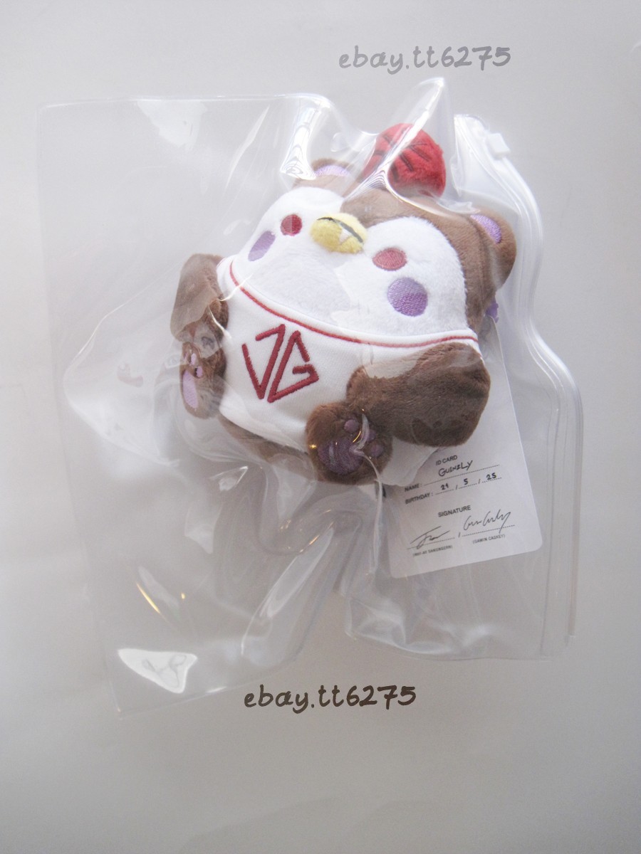 GMMTV JossGawin Guinzly Doll Keychain Penguin Grizzly Bear Plush