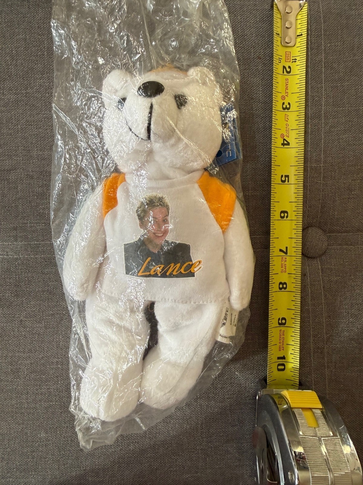 NSYNC – (5) PLUSH BEARS – DATED 2000 – IN ORIGINAL PACKAGING